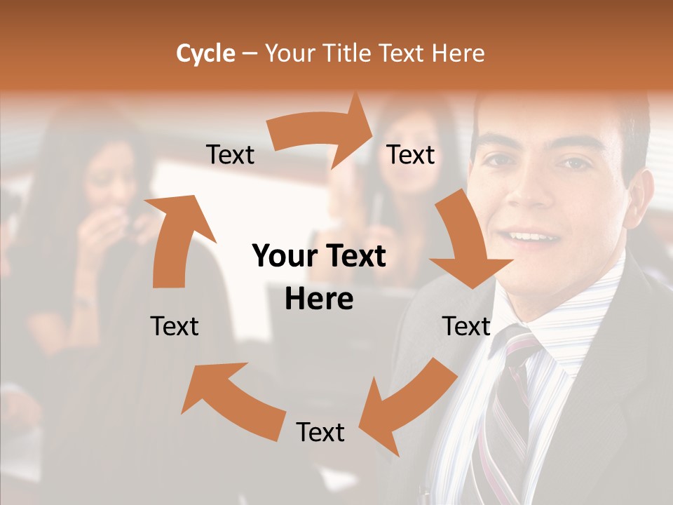 Manager Leader Staff PowerPoint Template