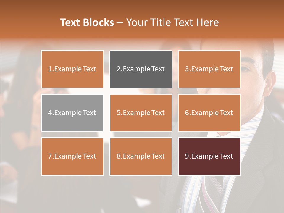 Manager Leader Staff PowerPoint Template