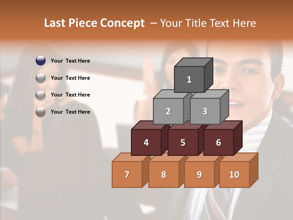 Manager Leader Staff PowerPoint Template