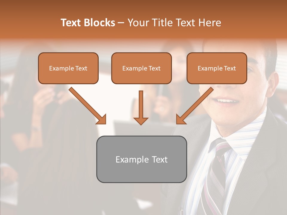 Manager Leader Staff PowerPoint Template