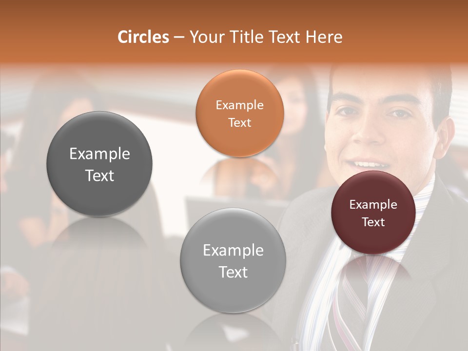 Manager Leader Staff PowerPoint Template