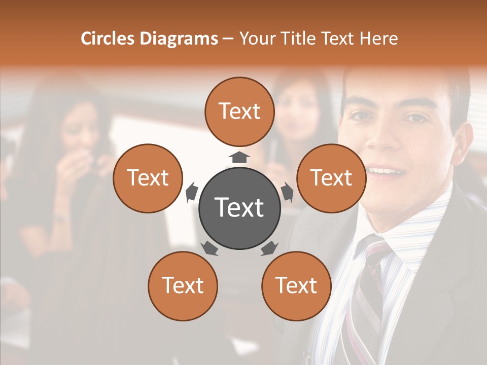 Manager Leader Staff PowerPoint Template