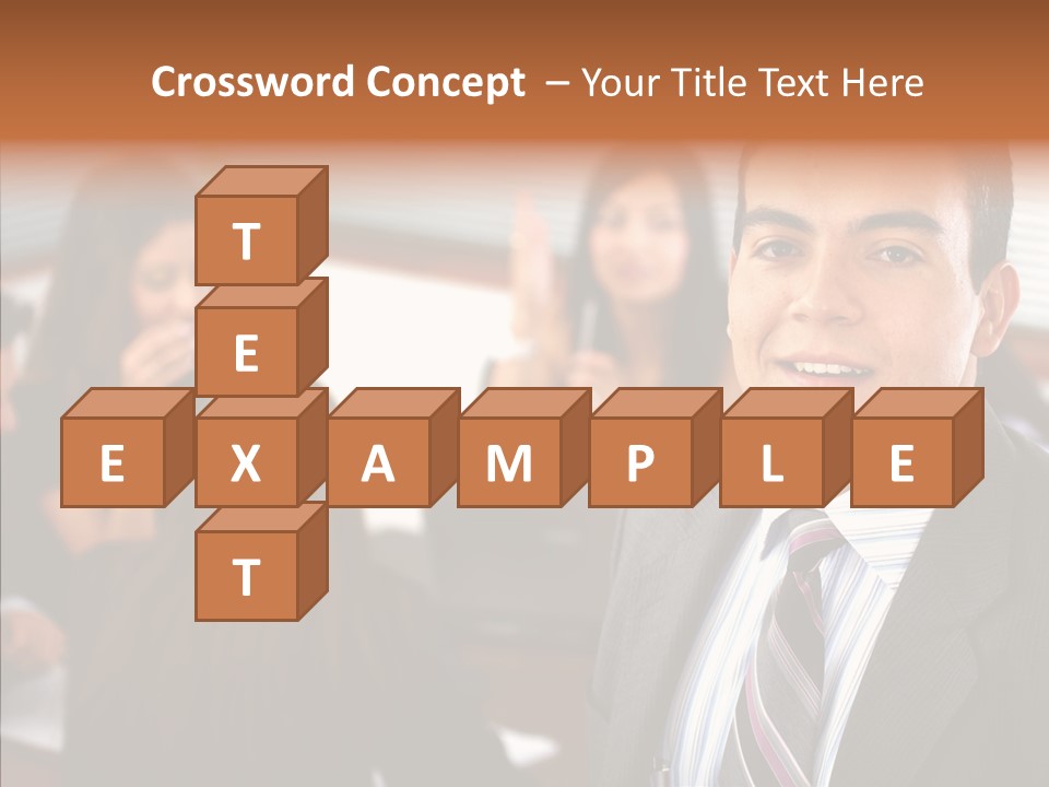 Manager Leader Staff PowerPoint Template