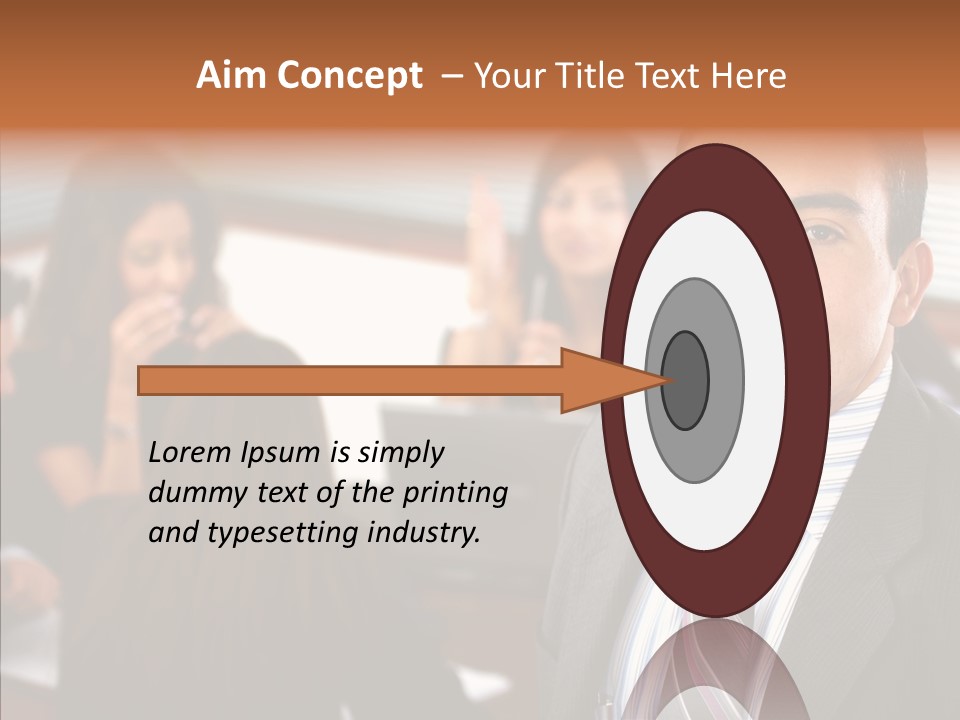 Manager Leader Staff PowerPoint Template