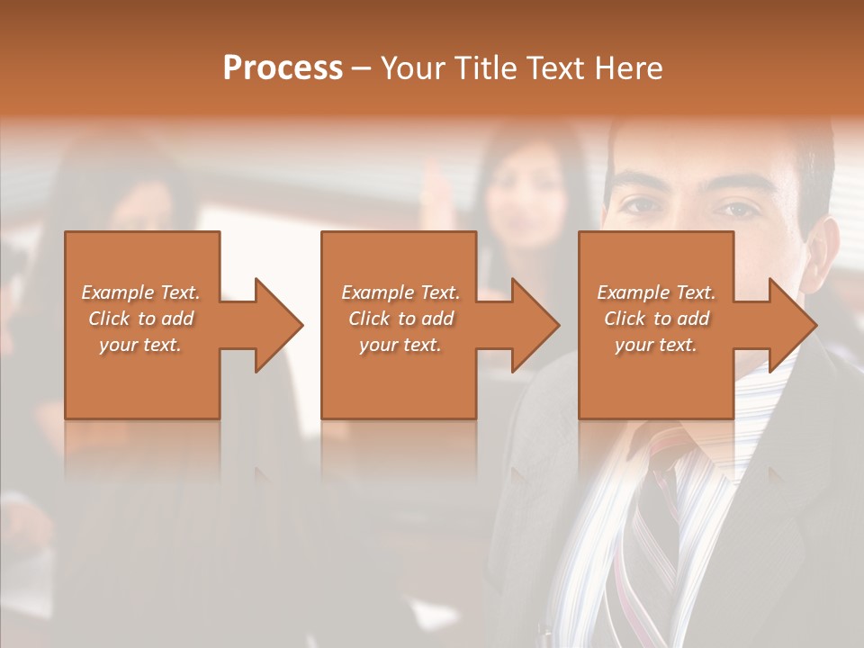 Manager Leader Staff PowerPoint Template