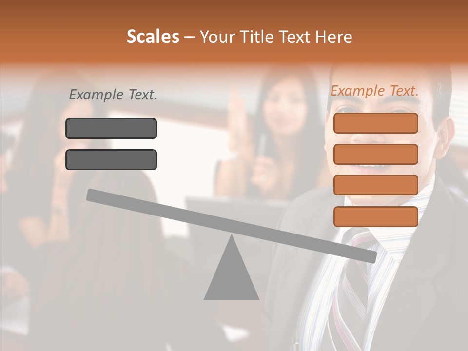 Manager Leader Staff PowerPoint Template
