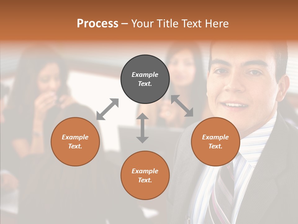 Manager Leader Staff PowerPoint Template