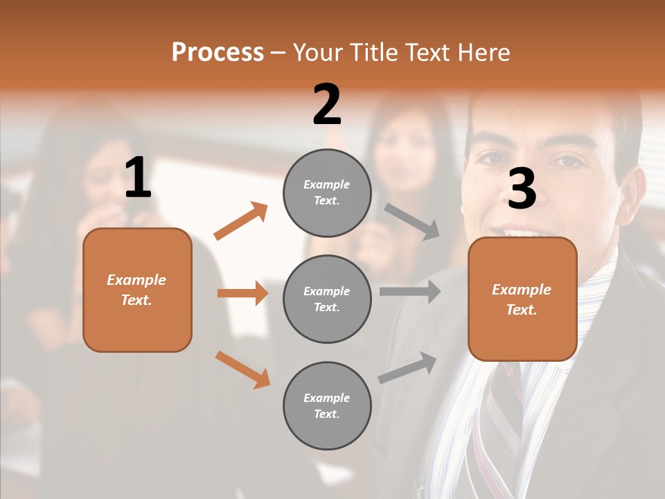 Manager Leader Staff PowerPoint Template