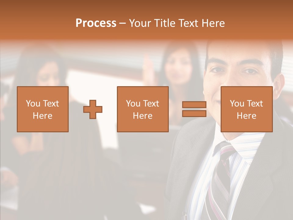 Manager Leader Staff PowerPoint Template