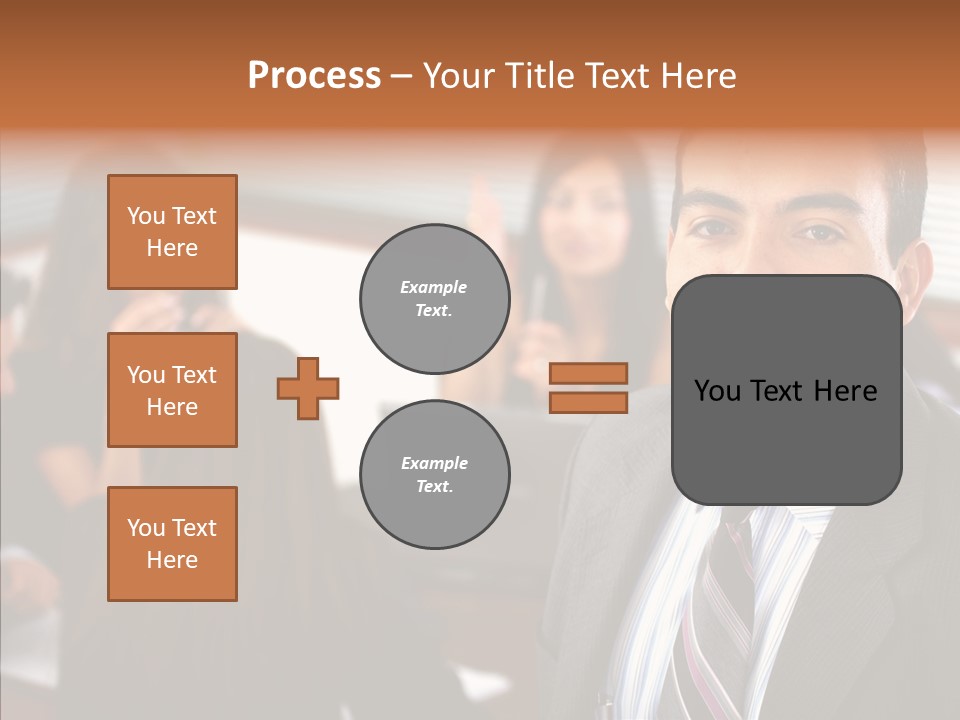Manager Leader Staff PowerPoint Template