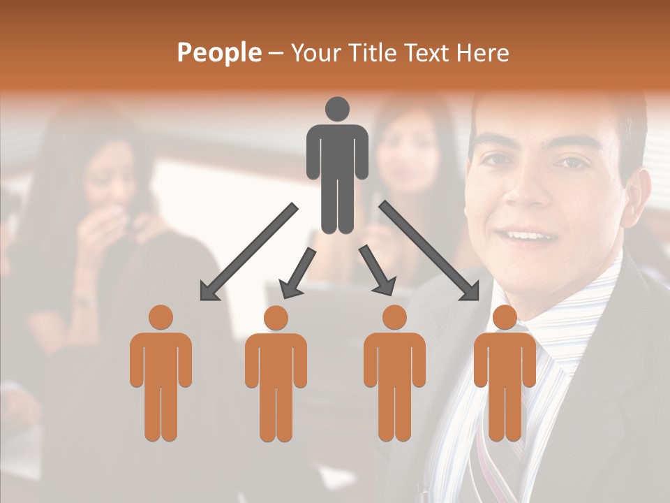 Manager Leader Staff PowerPoint Template