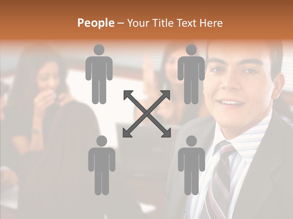 Manager Leader Staff PowerPoint Template