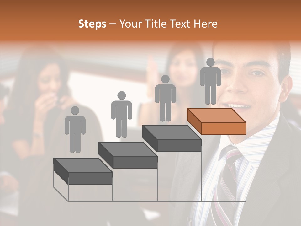 Manager Leader Staff PowerPoint Template