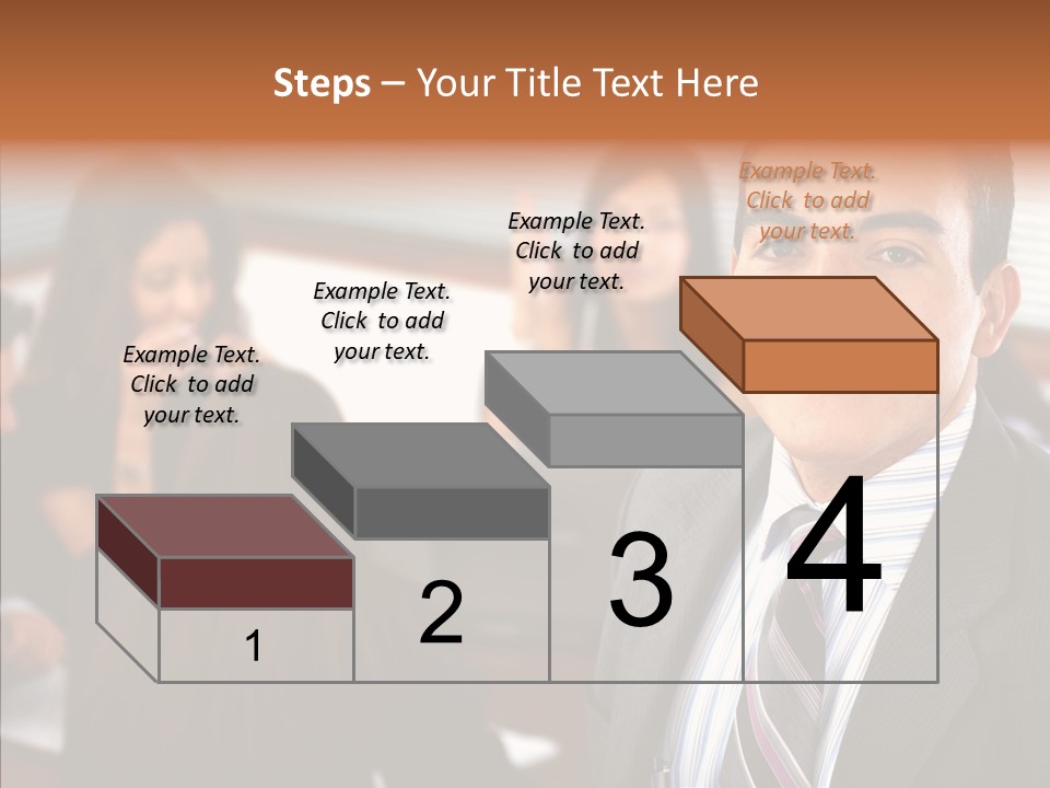 Manager Leader Staff PowerPoint Template