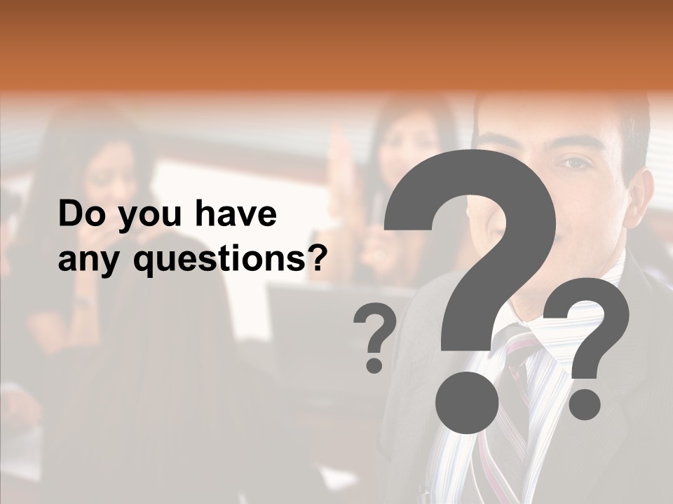 Manager Leader Staff PowerPoint Template