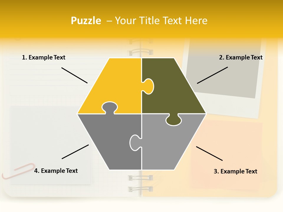 Documents Tabs Pad PowerPoint Template