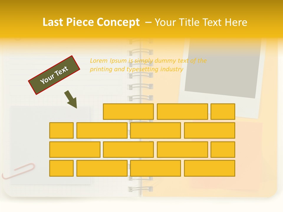 Documents Tabs Pad PowerPoint Template