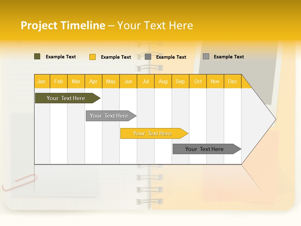 Documents Tabs Pad PowerPoint Template