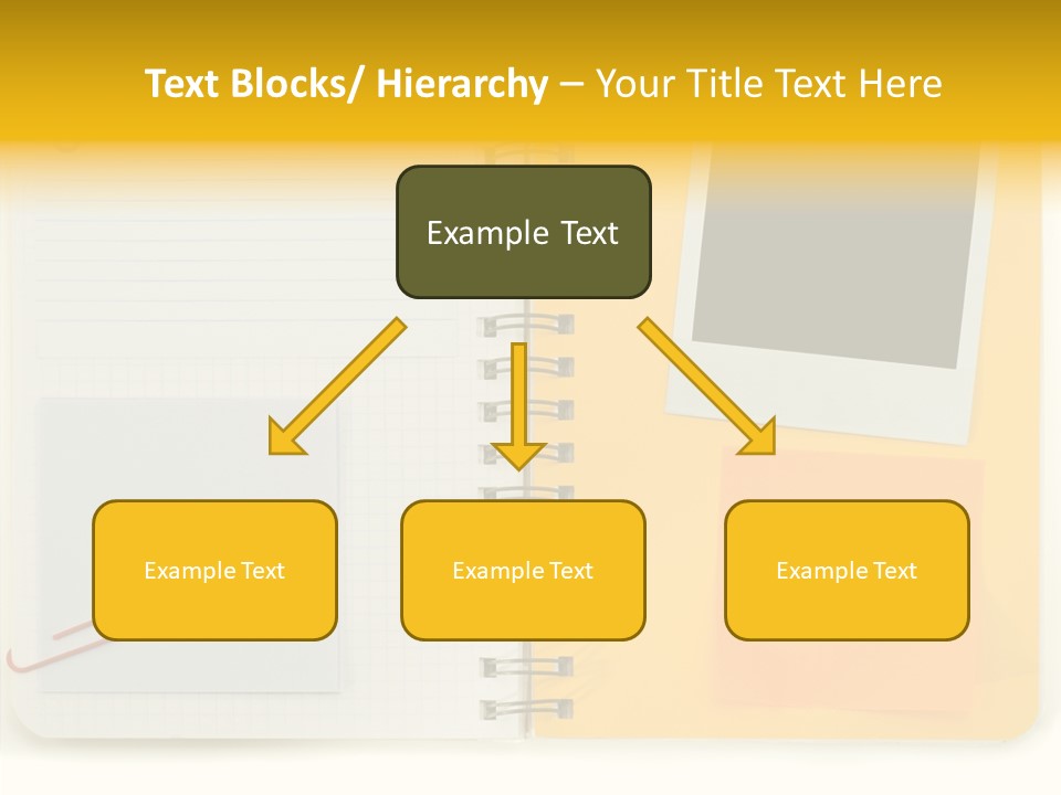 Documents Tabs Pad PowerPoint Template