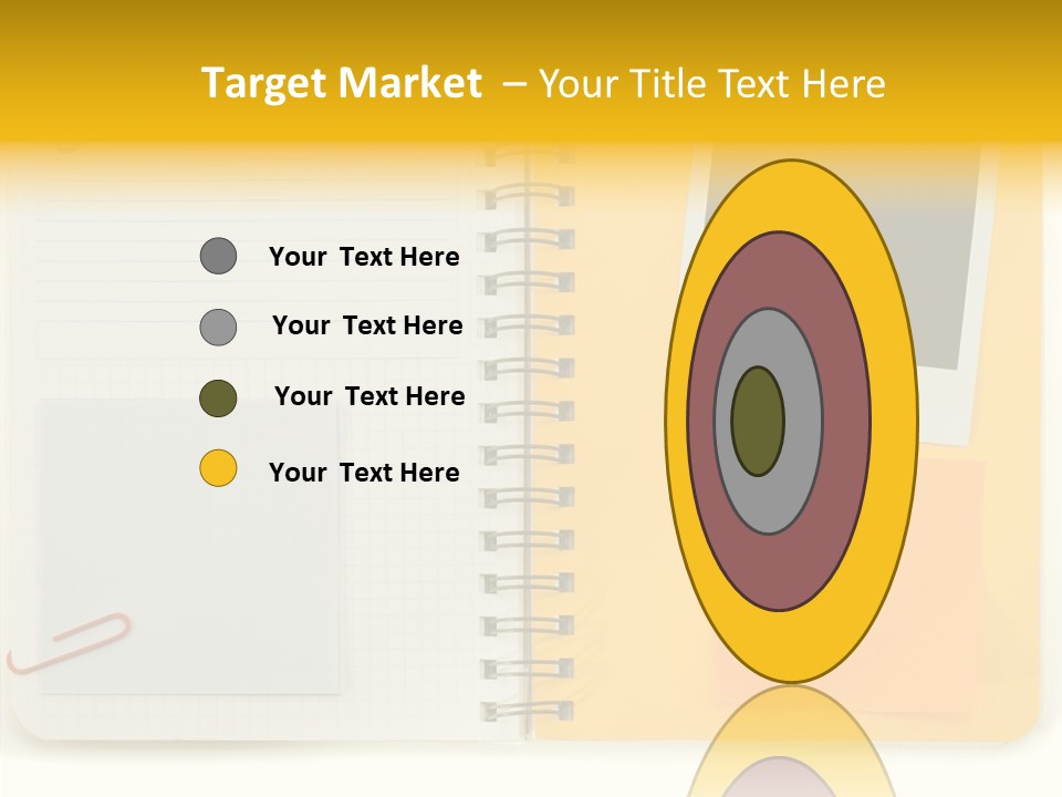 Documents Tabs Pad PowerPoint Template