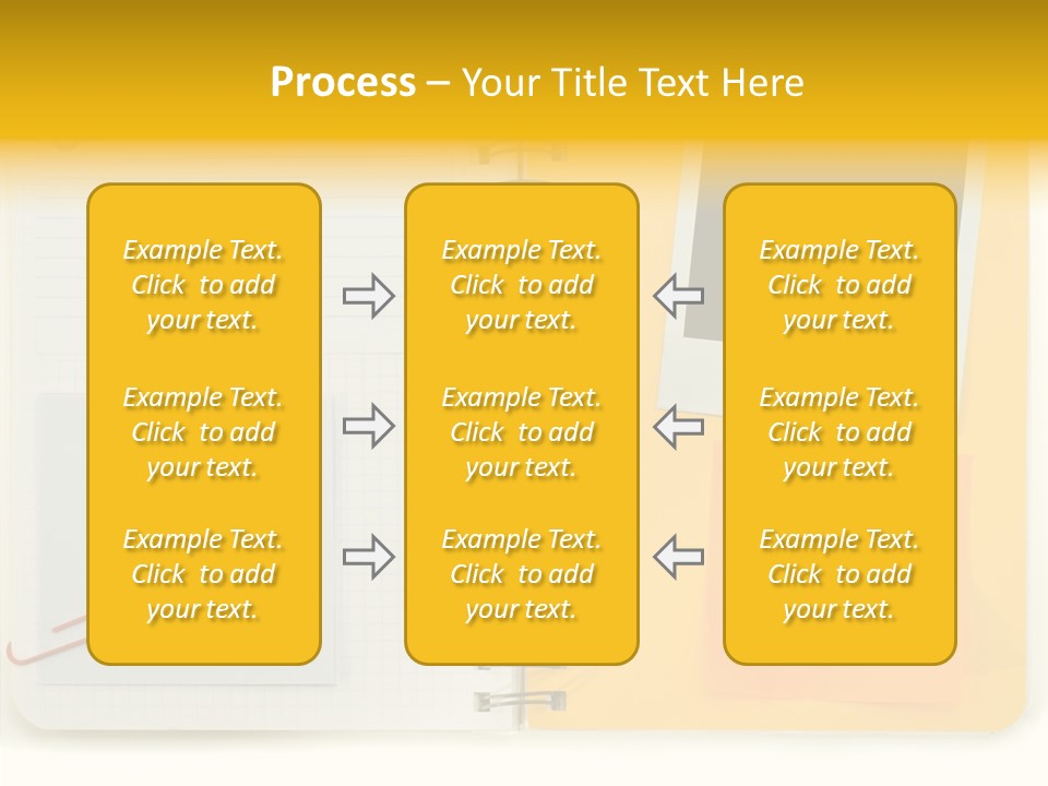 Documents Tabs Pad PowerPoint Template