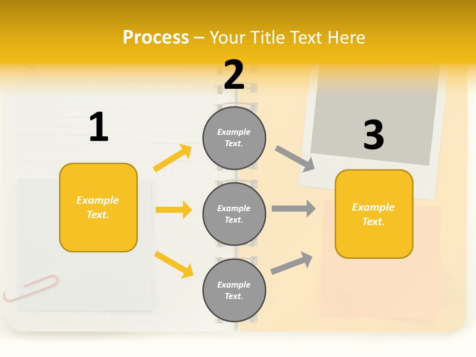 Documents Tabs Pad PowerPoint Template