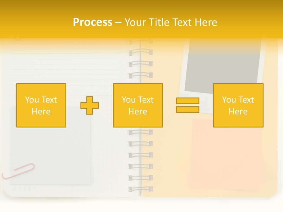 Documents Tabs Pad PowerPoint Template