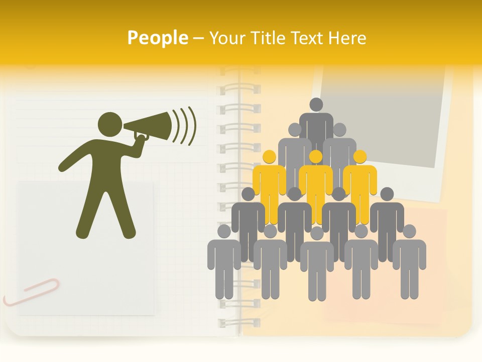 Documents Tabs Pad PowerPoint Template