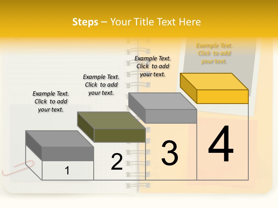 Documents Tabs Pad PowerPoint Template