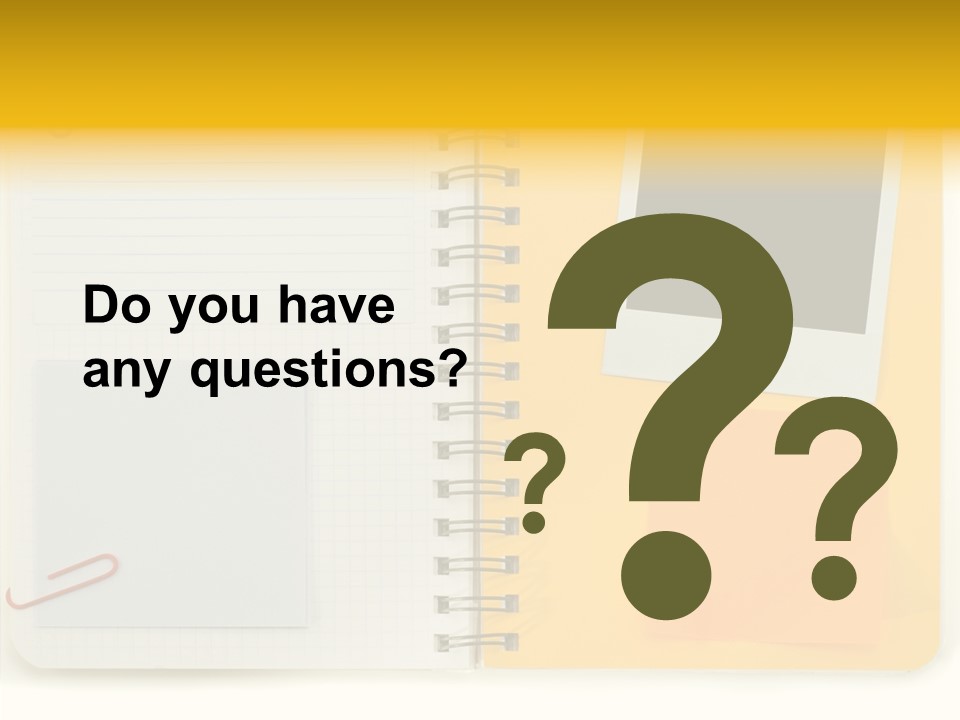 Documents Tabs Pad PowerPoint Template