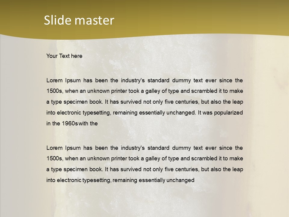 Banana Banana Skin Fruit PowerPoint Template