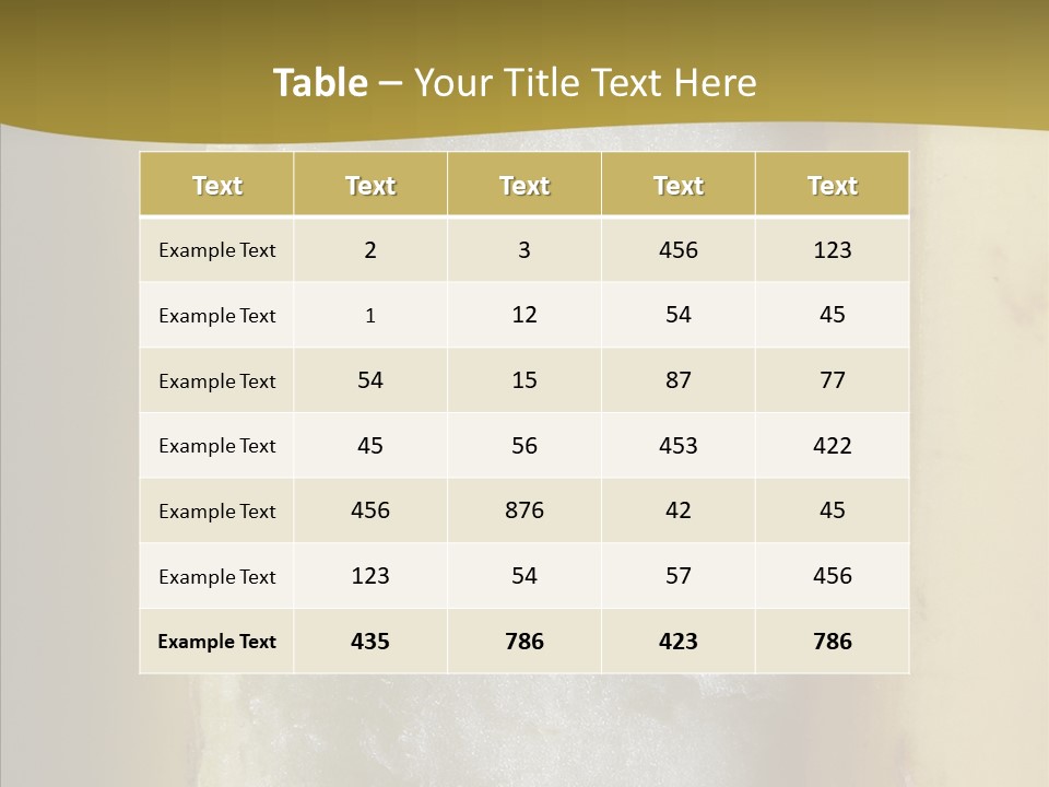Banana Banana Skin Fruit PowerPoint Template