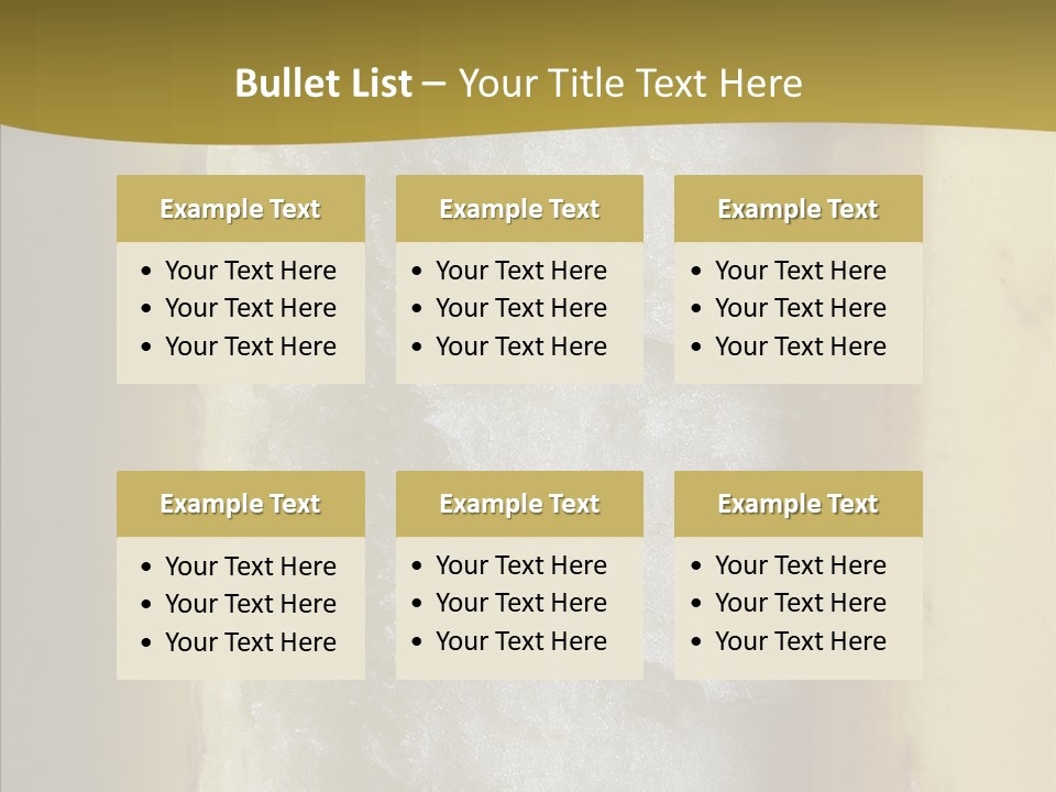Banana Banana Skin Fruit PowerPoint Template