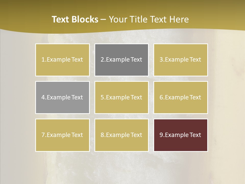 Banana Banana Skin Fruit PowerPoint Template