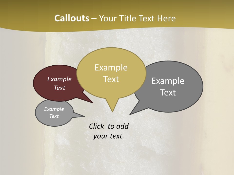 Banana Banana Skin Fruit PowerPoint Template
