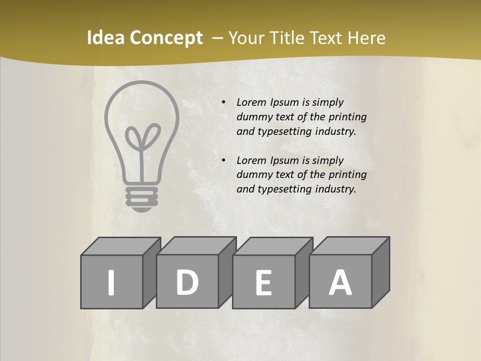 Banana Banana Skin Fruit PowerPoint Template