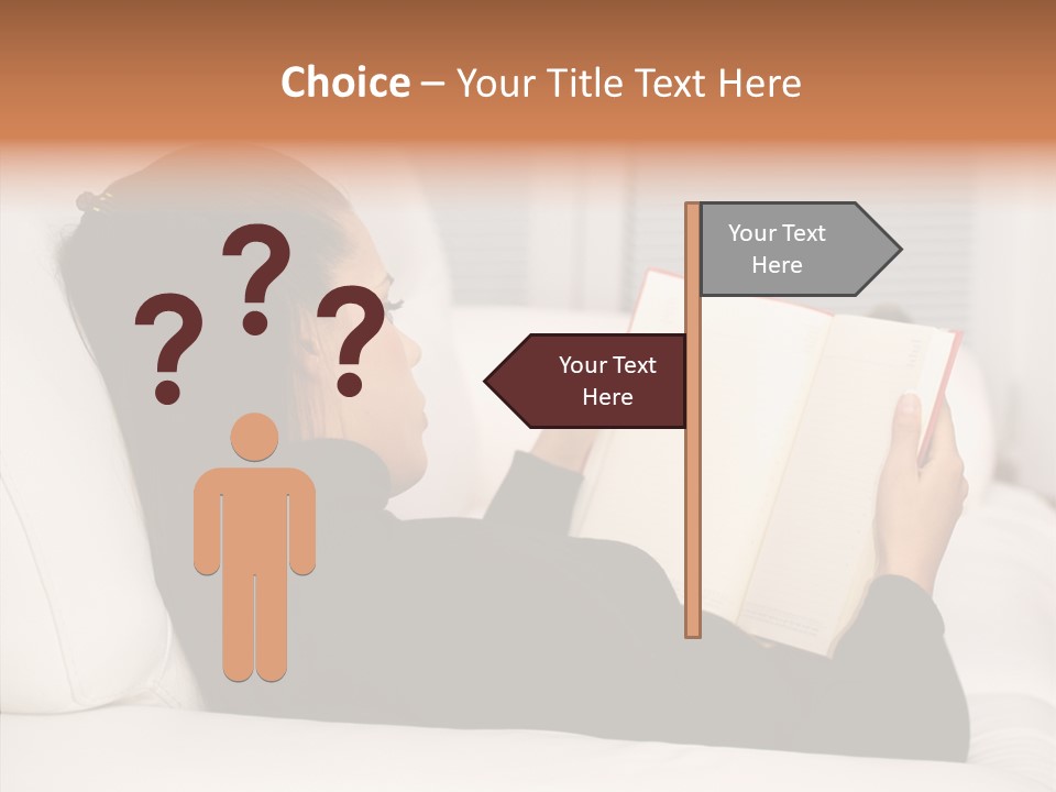 Figure Board Writing PowerPoint Template