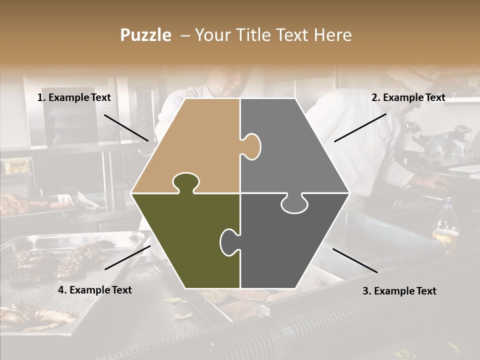 Profession Meat Course PowerPoint Template