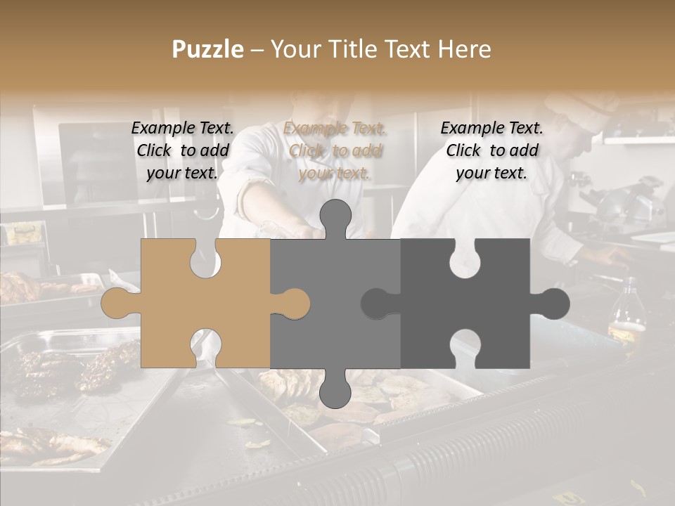 Profession Meat Course PowerPoint Template