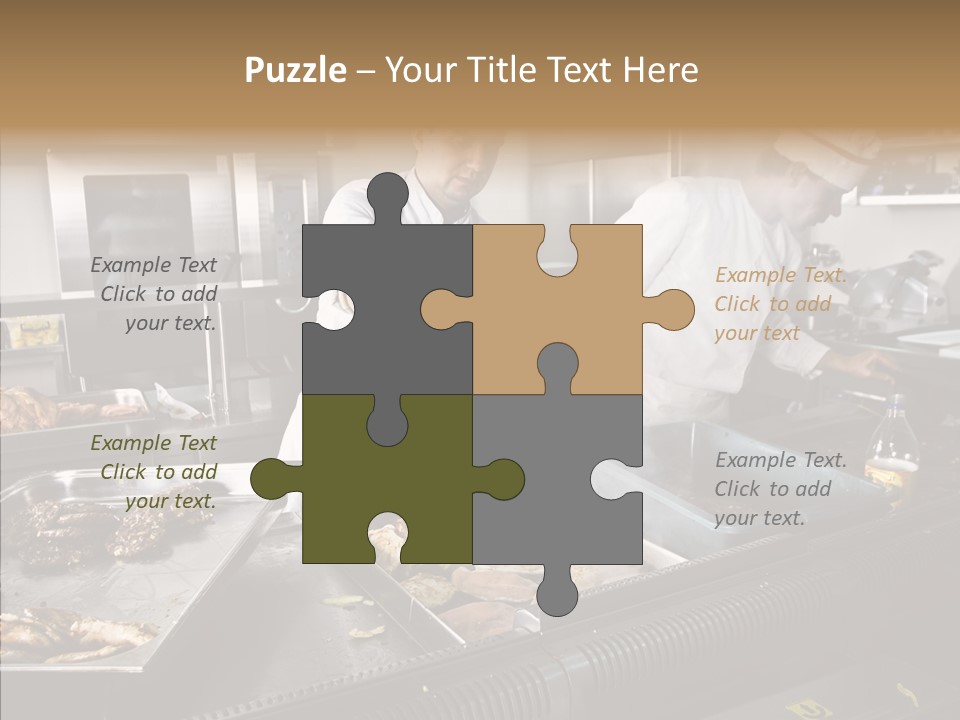 Profession Meat Course PowerPoint Template