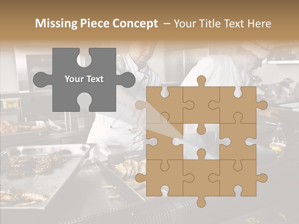 Profession Meat Course PowerPoint Template