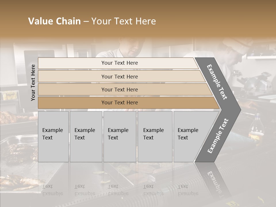 Profession Meat Course PowerPoint Template