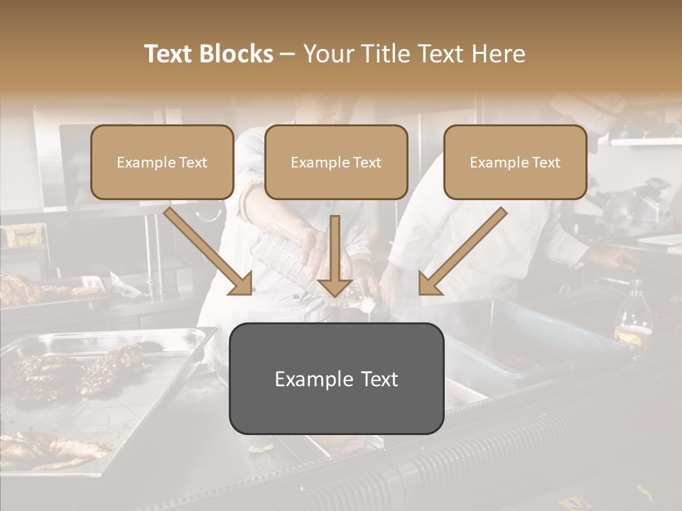 Profession Meat Course PowerPoint Template