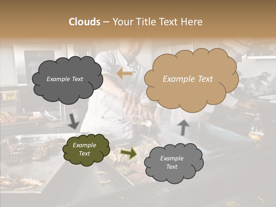 Profession Meat Course PowerPoint Template