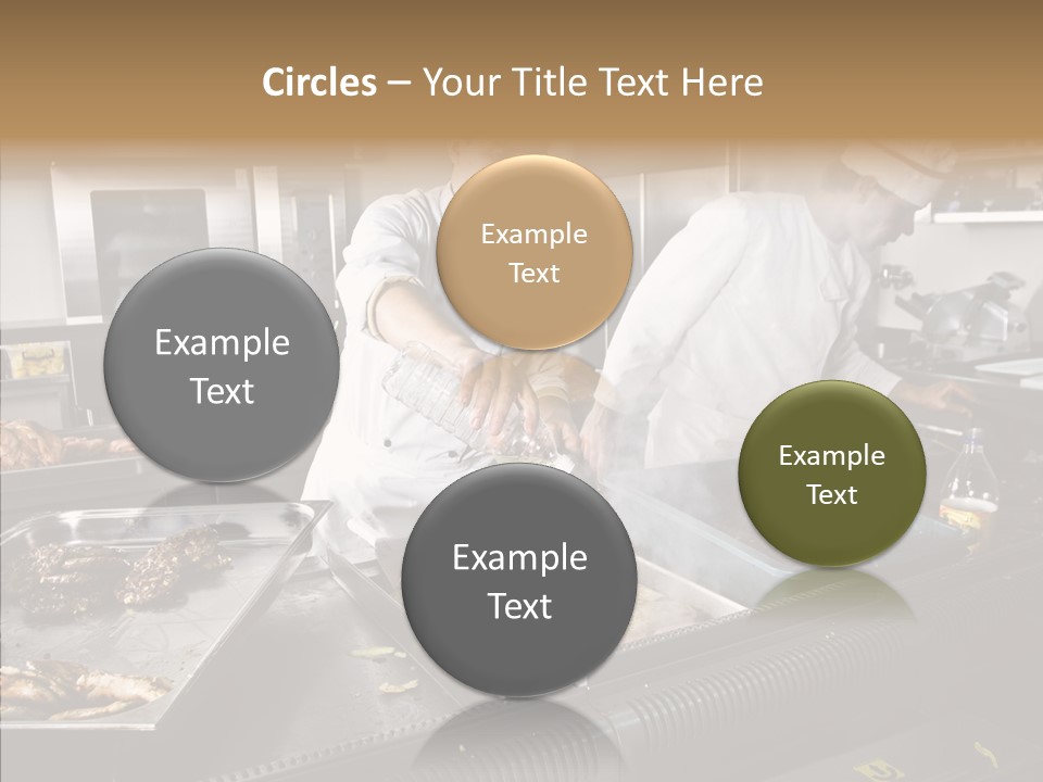 Profession Meat Course PowerPoint Template