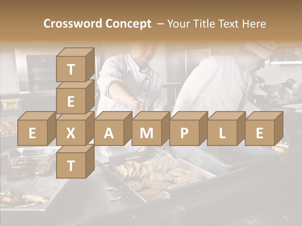 Profession Meat Course PowerPoint Template