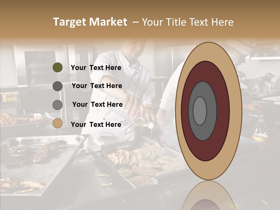 Profession Meat Course PowerPoint Template