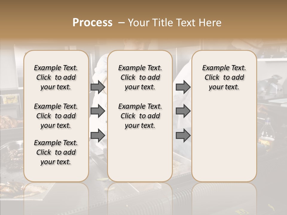 Profession Meat Course PowerPoint Template