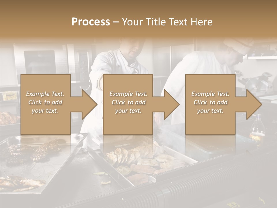 Profession Meat Course PowerPoint Template