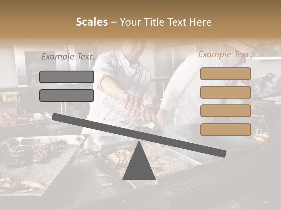 Profession Meat Course PowerPoint Template